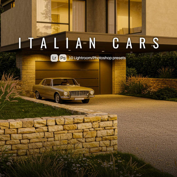 Italian Cars Presets (10 XMP files)
