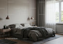 Modern Bedroom with Neutral Décor and Large Window