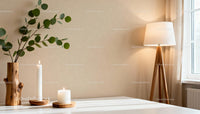 Cozy Modern Interior with Wooden Accents and Soft Lighting
