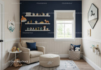 Cozy Children's Playroom with Plush Toys and Soft Decor