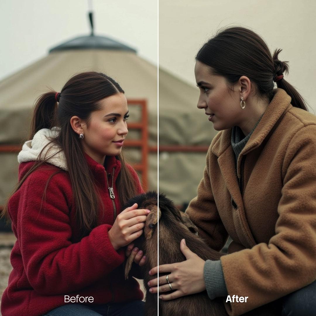 Shadowy Earth XMP presets color grading preview