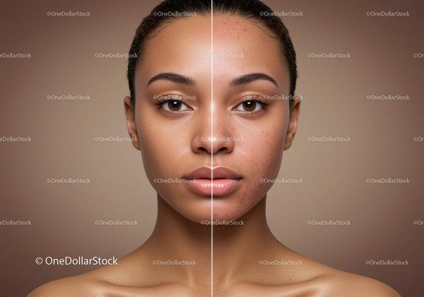 Portrait of a Young Woman Showing Skin Improvement and Clear Complexion