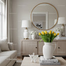 Elegant Home Interior with Yellow Tulips and Modern Decor