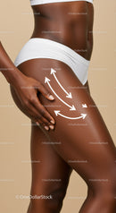 Body Contouring and Skin Smoothing on Dark Skin Female