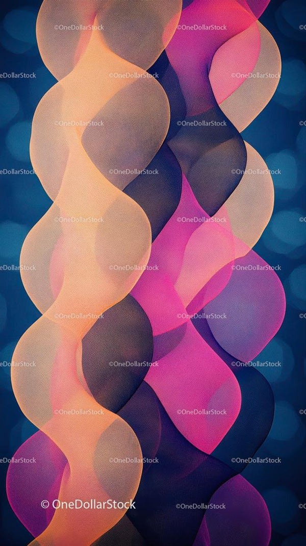 Kolorowa sztuka światła bokeh z żywymi, świecącymi okręgami