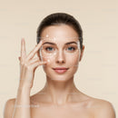 Young Woman Receiving Facial Skincare Treatment with Clear Skin