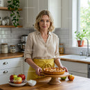 Delicious Homemade Apple Pie in a Cozy Kitchen Setting