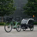 Modern Electric Bike with Spacious Child Trailer