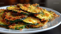 Crispy Zucchini Fritters with Herbs and Golden Crisp