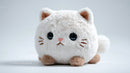 Cute Plush Cat Toy with Big Eyes and Soft Fur for Kids and Decor