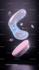 Electric Toothbrush with Brush Head and Ice Cubes for Dental Hygiene
