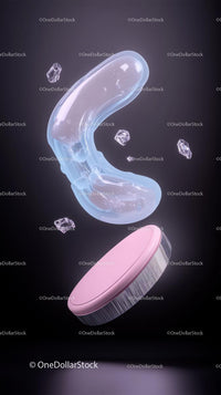 Electric Toothbrush with Brush Head and Ice Cubes for Dental Hygiene