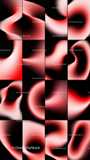 Crimson Blur Photo Overlays preview 5