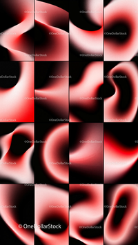 Crimson Blur Photo Overlays preview 5