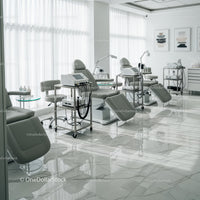 Modern Dental Clinic Interior with Dental Chairs and Equipment