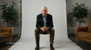 Confident Senior Man in Professional Portrait Setting