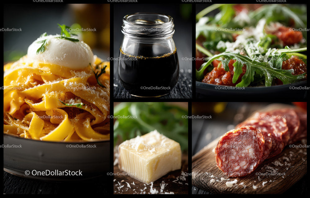 Delicious Fettuccine with Creamy Sauce and Fresh Ingredients