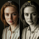 monochrome photography edit with BW Portraits Yellow Lightroom presets