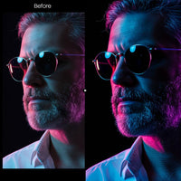 urban photography edit with Neon Rain Lightroom presets