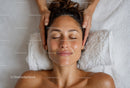 Relaxing Facial Massage in Wellness Spa for Rejuvenation