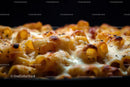 Cheesy Baked Macaroni Pasta with Crispy Golden Topping