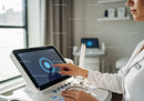 Medical Professional Operating Ultrasound Machine in Healthcare Setting