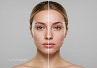 Clear Skin Transformation of a Young Woman with Acne Prone Skin