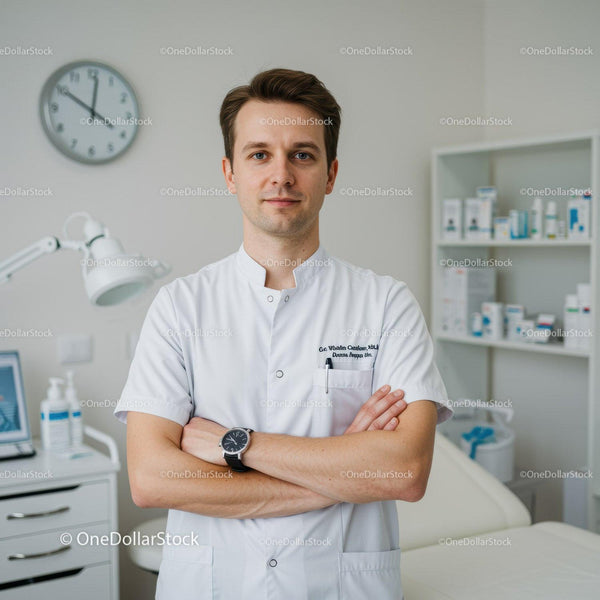 Profesjonalny pracownik służby zdrowia w środowisku klinicznym z wyposażeniem medycznym