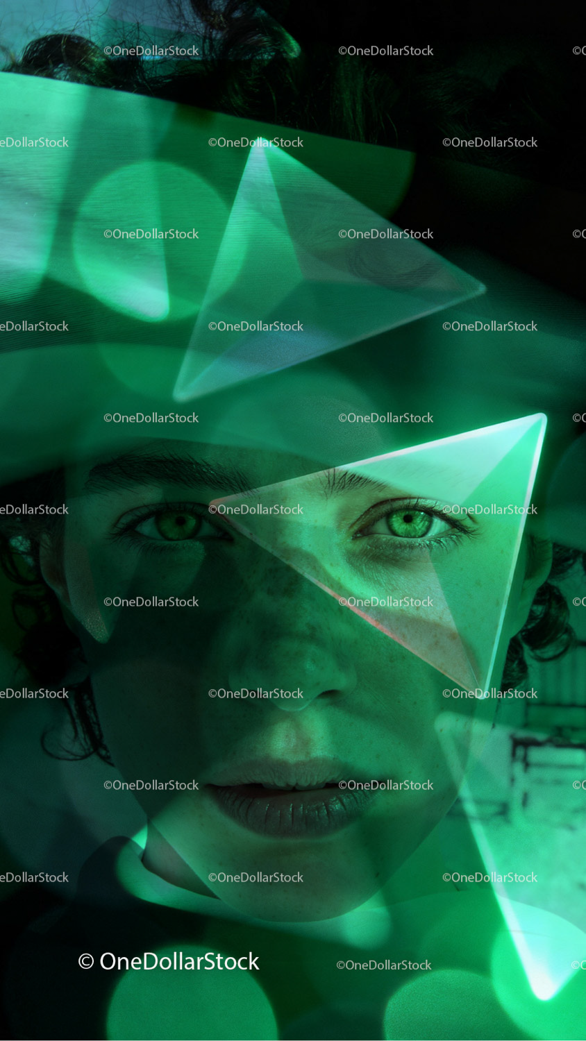 Cyber Triangles 26 JPG Files digital asset preview