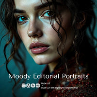 Moody Editorial Portraits LUT Pack preview