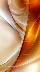 Abstract flowing curves in vibrant warm tones for modern backgrounds