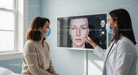 Facial Skin Analysis in Modern Medical Clinic with Digital Imaging