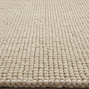 Beige Woven Rug with Textured Pattern for Home Decor and Interior Design