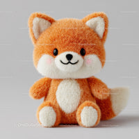 Cute Fox and Hedgehog Plush Toys for Kids and Collectors