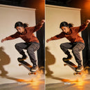 Before and after Athletic LUT Pack effect