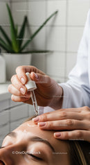 Acupuncture Therapy Session with Healthcare Professional in Modern Clinic