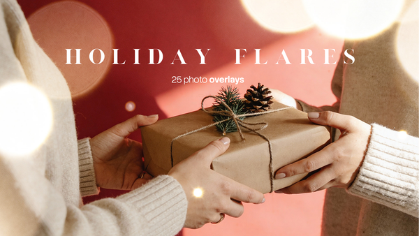 Holiday Flares Overlays (25 JPG files)