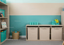 Bright Kids' Toy Storage with Colorful Shelves and Bins in Nursery