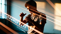 Orange Rays Photo Overlays preview