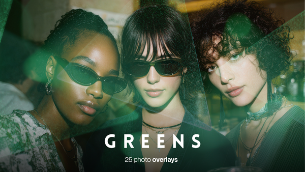 Greens Overlays (25 JPG files)