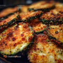 Crispy Baked Zucchini Slices with Garlic and Herbs