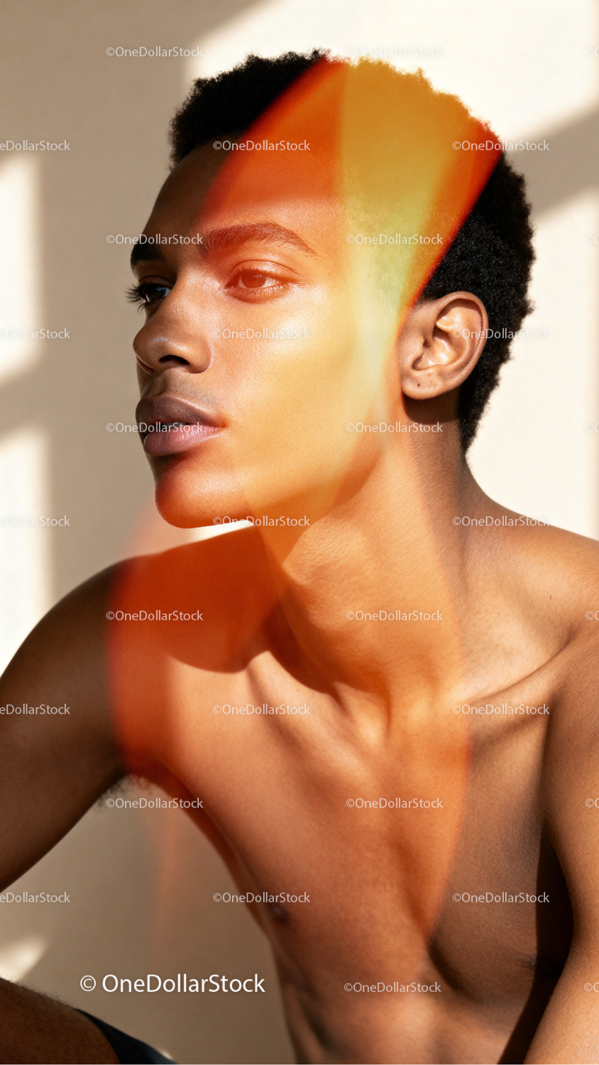 photo editing preview with Fire Reflections Photo Overlays
