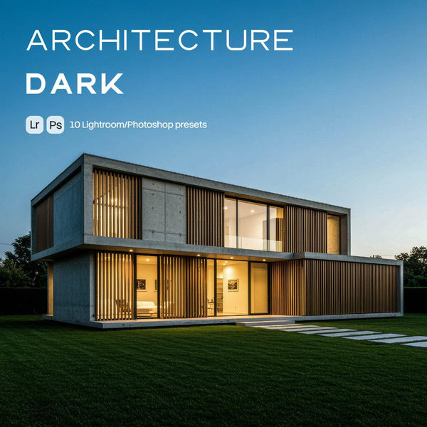Architecture Dark Presets (10 XMP files)