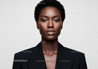 Portrait of a Confident Woman in Elegant Business Attire