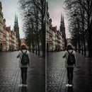 Cinematic Streets Rain 8 LUTs digital asset preview