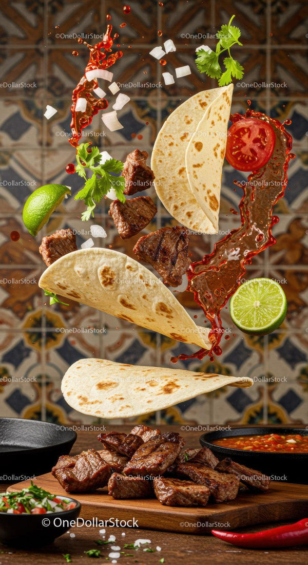 Grilled Beef Tacos with Fresh Lime and Cilantro
