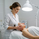 Relaxing Facial Treatment with Skincare Professional at Spa