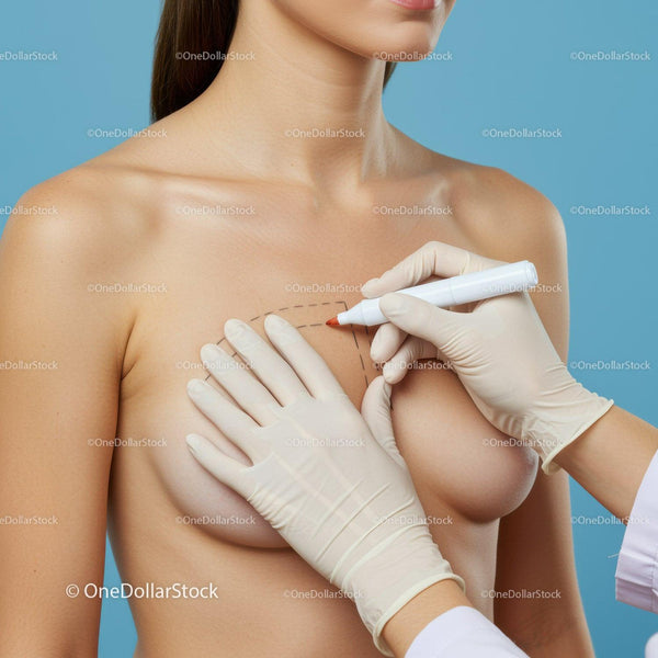 Female Breast Examination with Healthcare Professional
