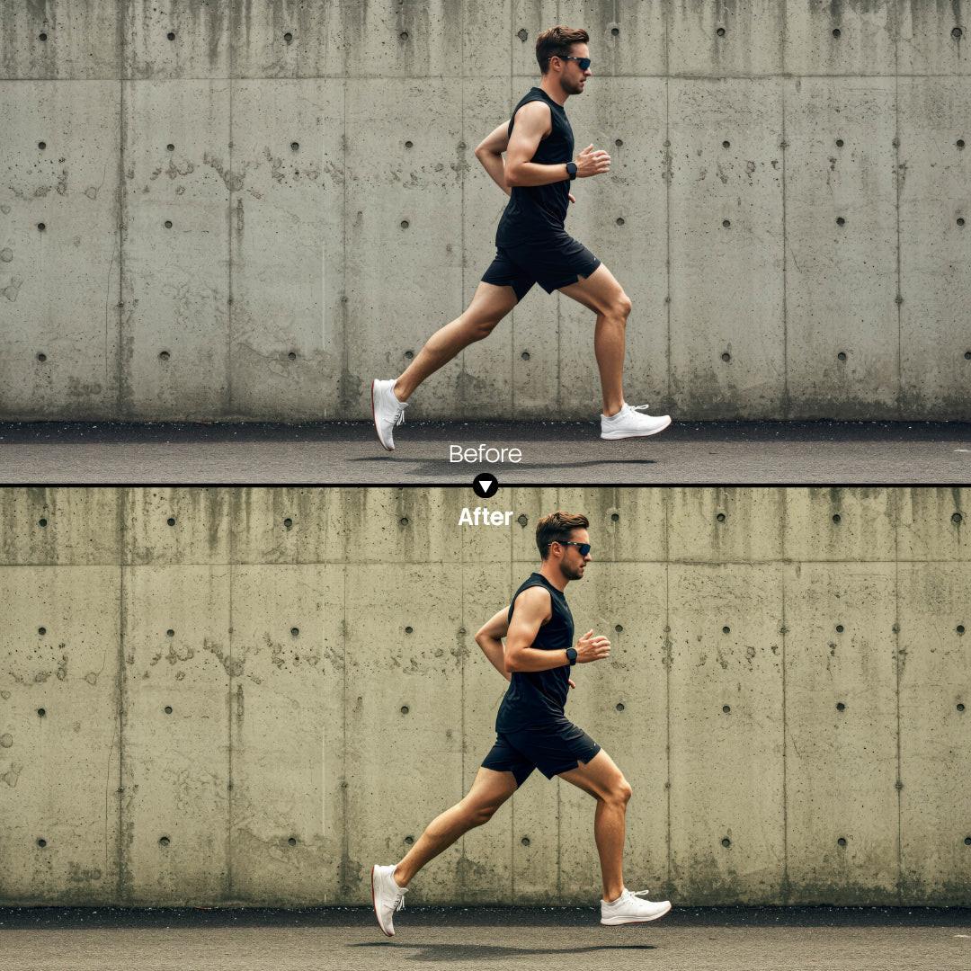 sports photography edit with Athletic Lightroom presets