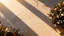 Festive Christmas Trees with Golden Ornaments and Gifts